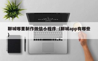 东阳聊城哪里制作微信小程序（聊城app有哪些）